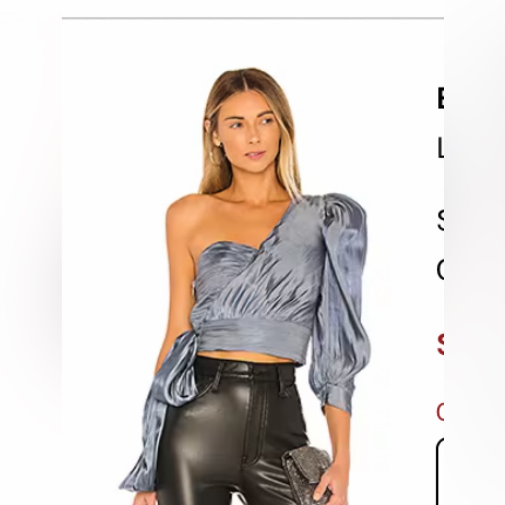 Lovers and Friends Eva Top One Shoulder